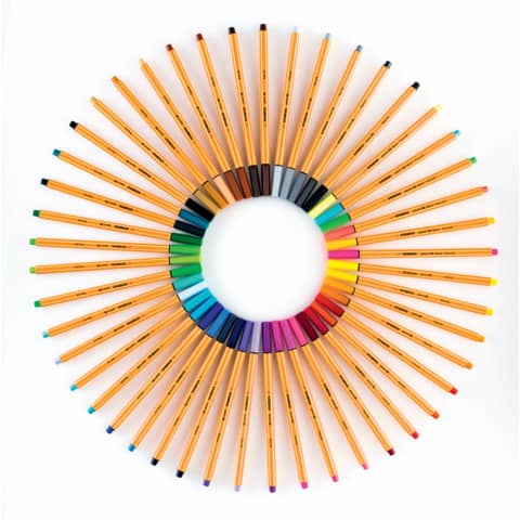 Fineliner Stabilo Point 88® 0,4 mm rosso neon 88/040